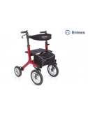 Rollator mit Sitz rot