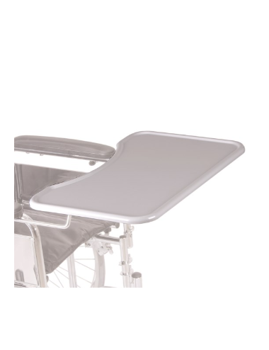 Ergonomic table for wheelchair
