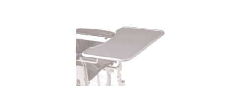 Ergonomic table for wheelchair