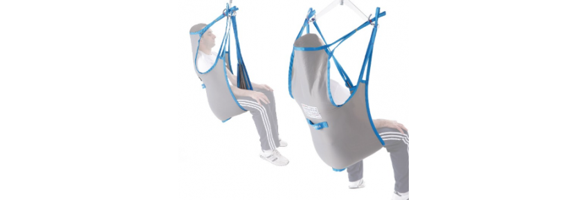 Standard harness with mesh headrest