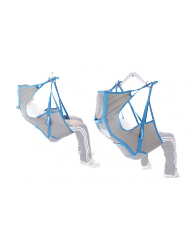 Standard mesh harness with stays for hoists