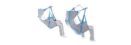 Standard mesh harness with stays for hoists