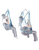 Arnés para baño con cabeza de malla