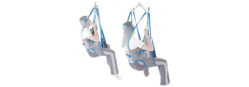 Bathing sling with mesh head