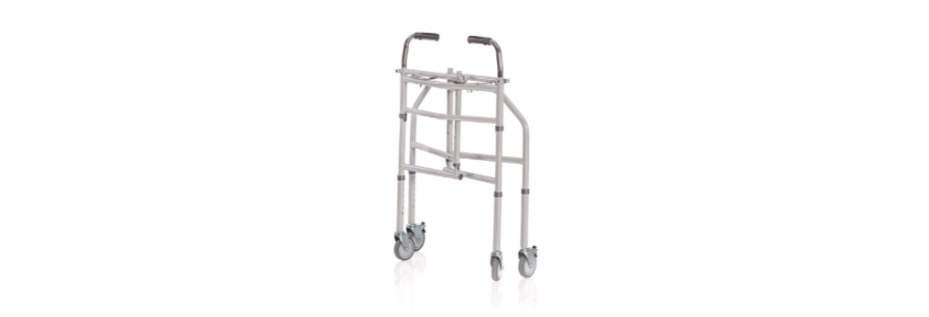 Adjustable axillary walker
