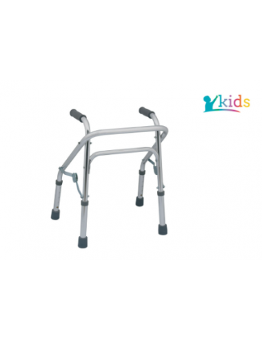 Foldable aluminum anodized walkers – Children – 4 tips – Kids Series