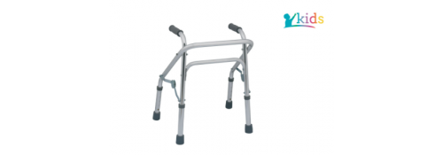 Foldable aluminum anodized walkers – Children – 4 tips – Kids Series