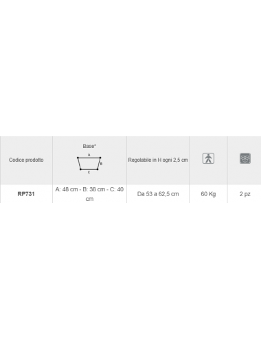 Andadores plegables de aluminio anodizado – Niños – 4 puntales – Serie Kids