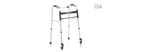 Déambulateurs pliables en aluminium anodisé – Série Click