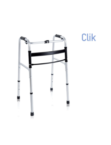 Déambulateur RP730 Pliable en Aluminium avec 4 Patins Antidérapants