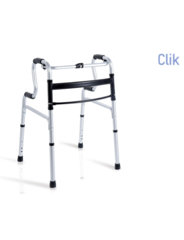 Foldable RP747 walker with double handle and tips