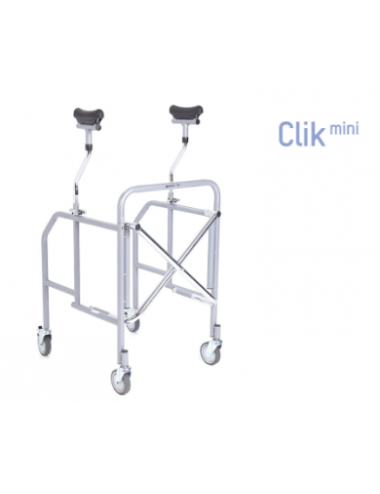 Andador Axilar RP756M Compacto con Ruedas Giratorias