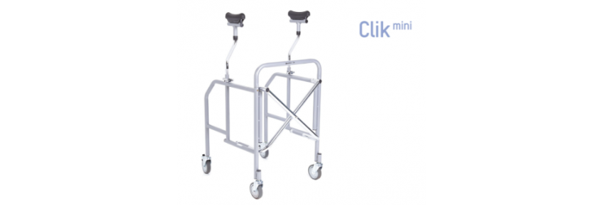 RP756M Compact Axillary Walker with Swivel Wheels
