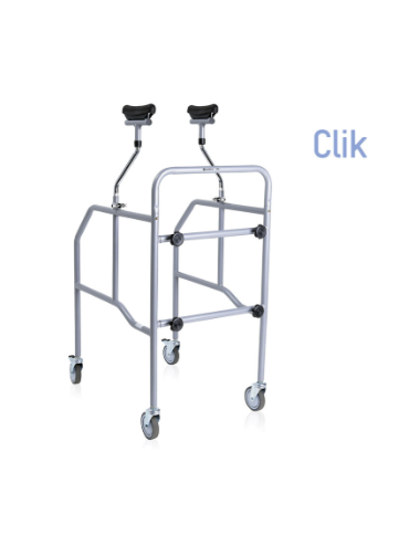 Rollator RP755S Axillar Abnehmbar mit Rädern und Bremsen