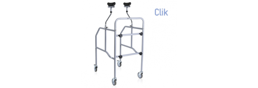 RP755S Axillary Walker Detachable with Wheels and Brakes