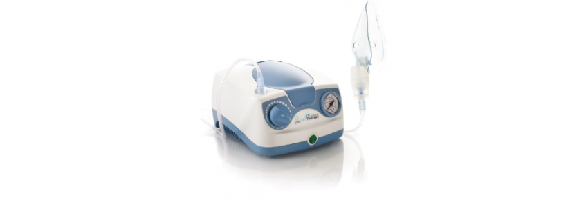 AirTherapy Kolbenvernebler mit feiner Verneblung und Zubehör