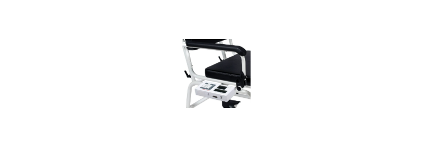 Balanza de Personas en Silla Bariátrica para Uso Profesional - Pantalla posicionable en la parte posterior o lateral