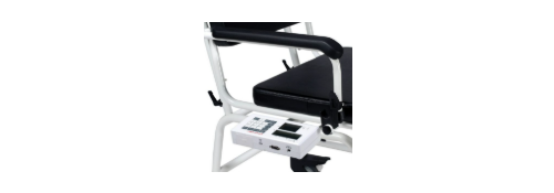 Balanza de Personas en Silla Bariátrica para Uso Profesional - Pantalla posicionable en la parte posterior o lateral