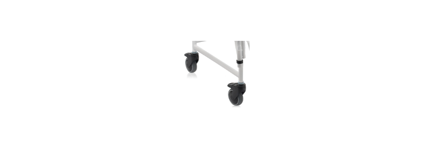 Balanza de Personas en Silla Bariátrica para Uso Profesional - 4 ruedas giratorias con freno