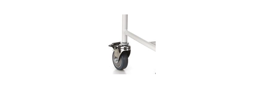 Chair Scale - 4 swivel wheels with brake