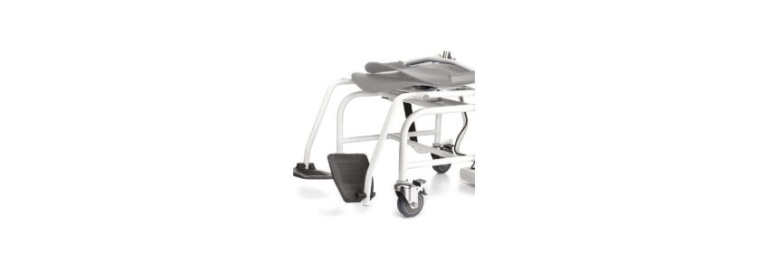 Chair Weighing Scale - Folding Footrest Platforms