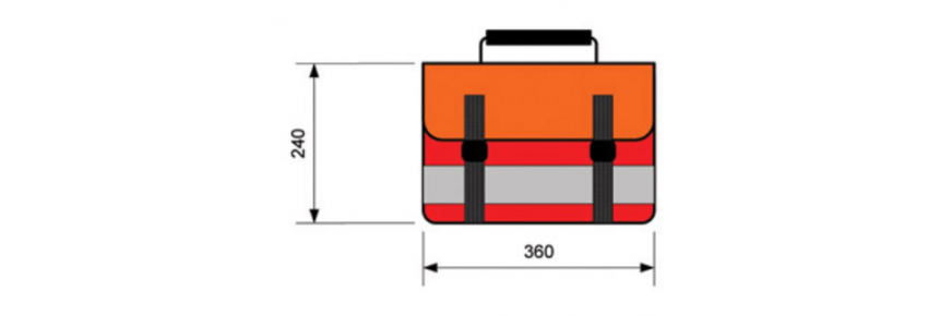 Sacs d'urgence - Sac de traumatisme - Dimensions