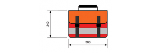 Bolsas de emergencia - Bolsa de Trauma - Medidas