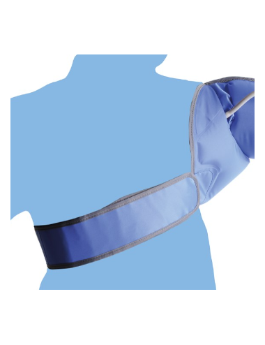 Brazalete para presoterapia 4 secciones - Completo con tubos