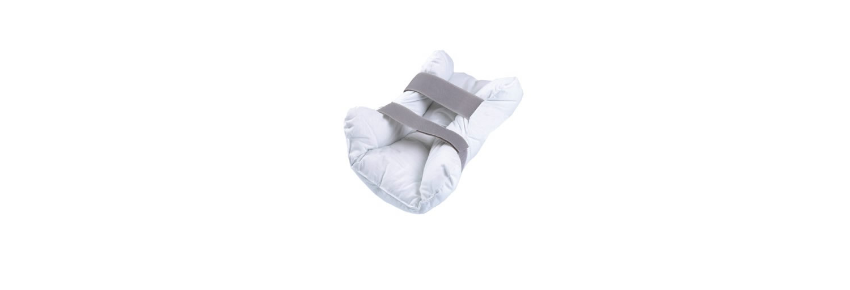 Hollow silicone heel cup