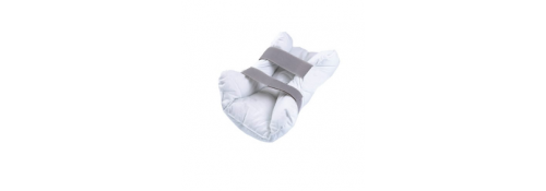 Hollow silicone heel cup
