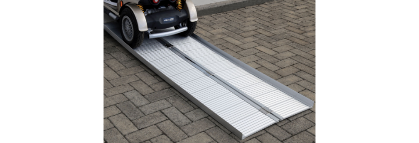 Rollstuhlrampe 61 cm Beispiel