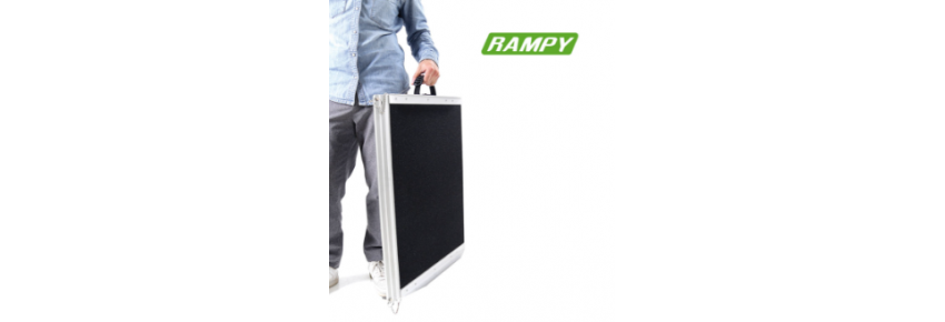 61 cm platform ramps with transport handle
