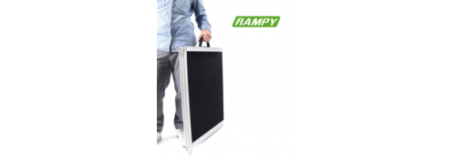 Rampes à plateforme 61 cm avec poignée de transport