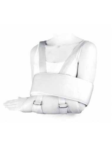 Shoulder immobilizer with arm support