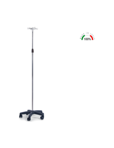 ASTA FLEBO ACERO INOX 4G HECHO EN ITALIA