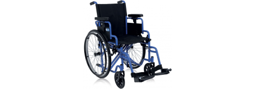 Klappbare Rollstuhl - START - Blau