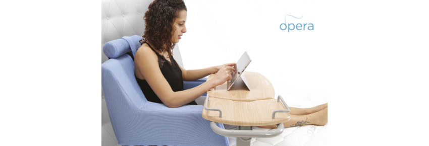 Polyester multipurpose orthopedic backrest positioner - Opera - Example