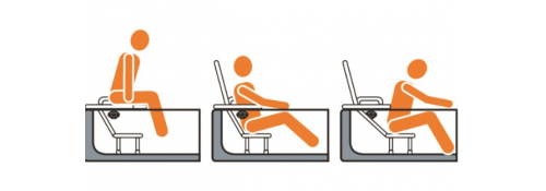 AIDE DE BAIGNOIRE AVEC SIÈGE SES