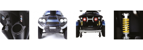 Scooter MOBILITY 240 rétro et avant