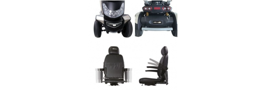 Scooter MOVILIDAD 260 frente, atrás, lado