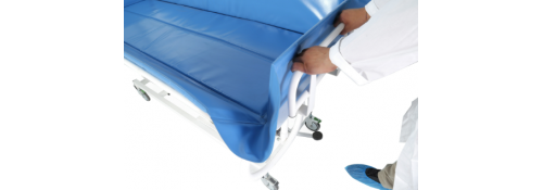 HYDRAULIC SHOWER STRETCHER - WITH CROSSBAR