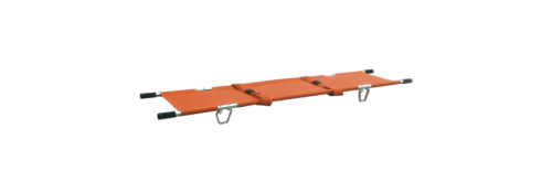 FOLDABLE STRETCHER IN 2 PARTS