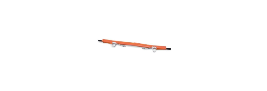 FOLDABLE STRETCHER IN 2 PARTS
