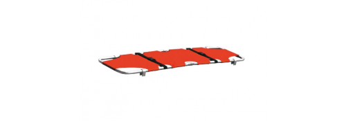 Foldable Emergency Stretcher with 4 Legs - EasyRed