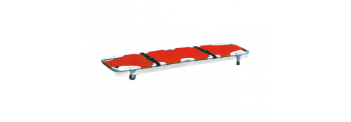Chariot de Transport de Patients avec 2 Pieds et 2 Roues - EasyRed