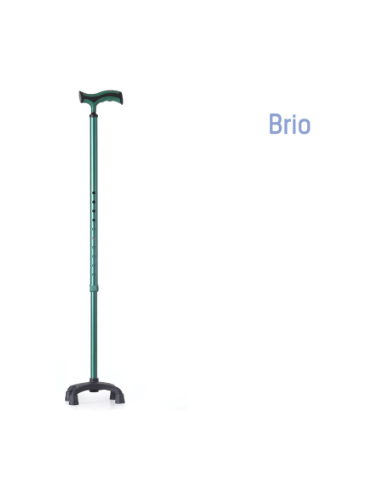 Tip stick with a brio-rod base - green Forest