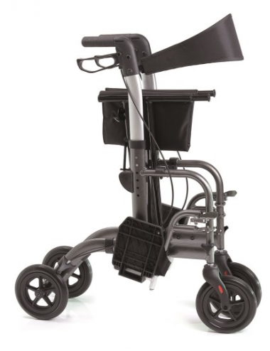 Folding Rollator with Dual...