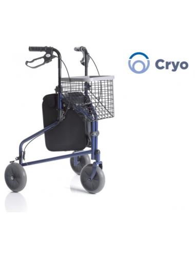 Foldable 3-Wheel Rollator –...