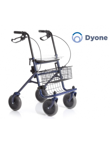 Faltbarer Rollator mit 4...