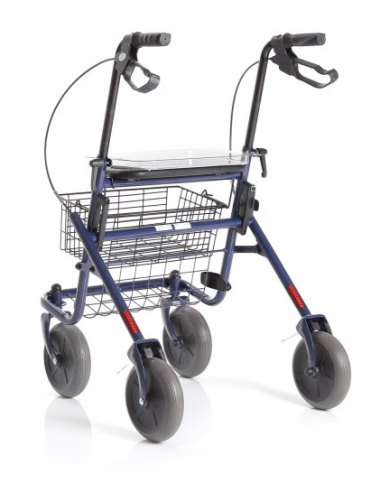 Faltbarer Rollator mit 4...